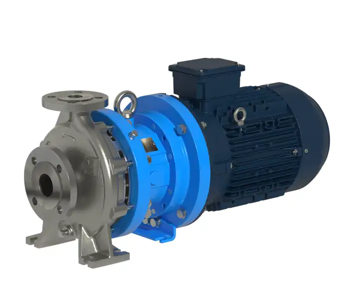 משאבה צנטריפוגלית מונובלוק לשאיבת כימיקלים